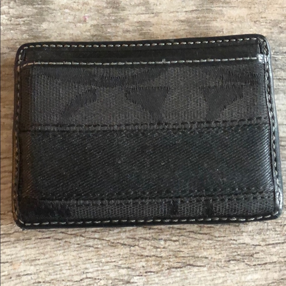 Coach cars case wallet